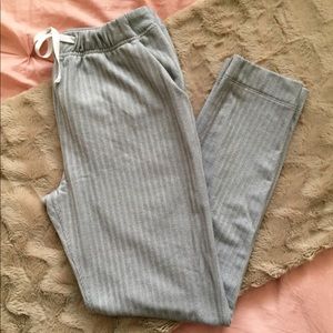 Lululemon Jet Crop Slim Grey Herringbone